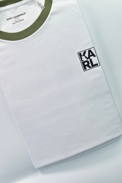 CAMISETA KARL LAGERFELD COLECCION ORIGINAL BLANCO C0293