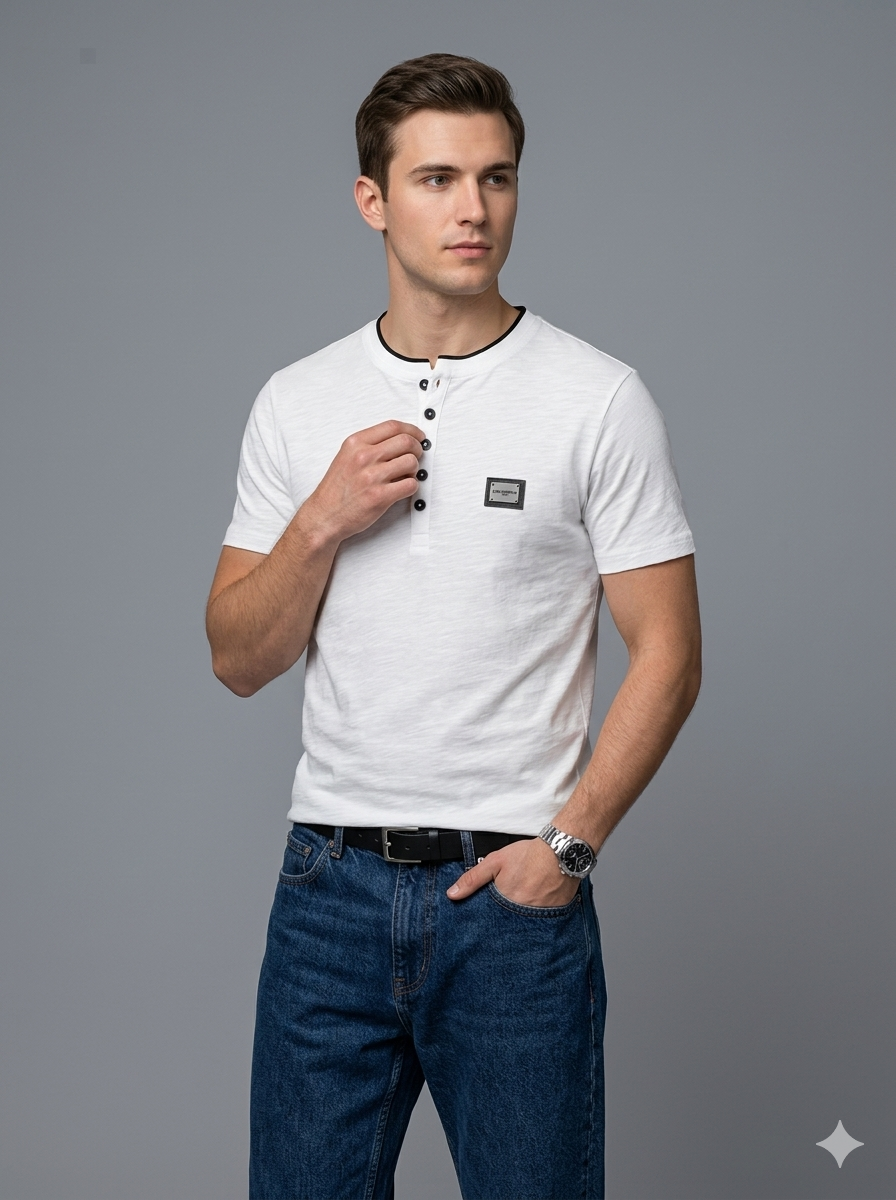 CAMISETA KARL LAGERFELD COLECCION ORIGINAL BLANCO C0295