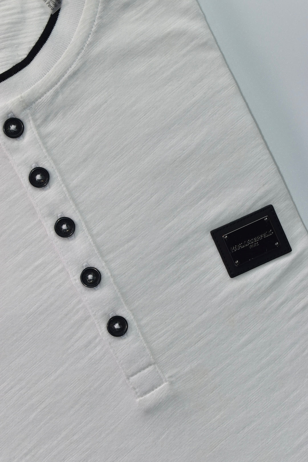 CAMISETA KARL LAGERFELD COLECCION ORIGINAL BLANCO C0295