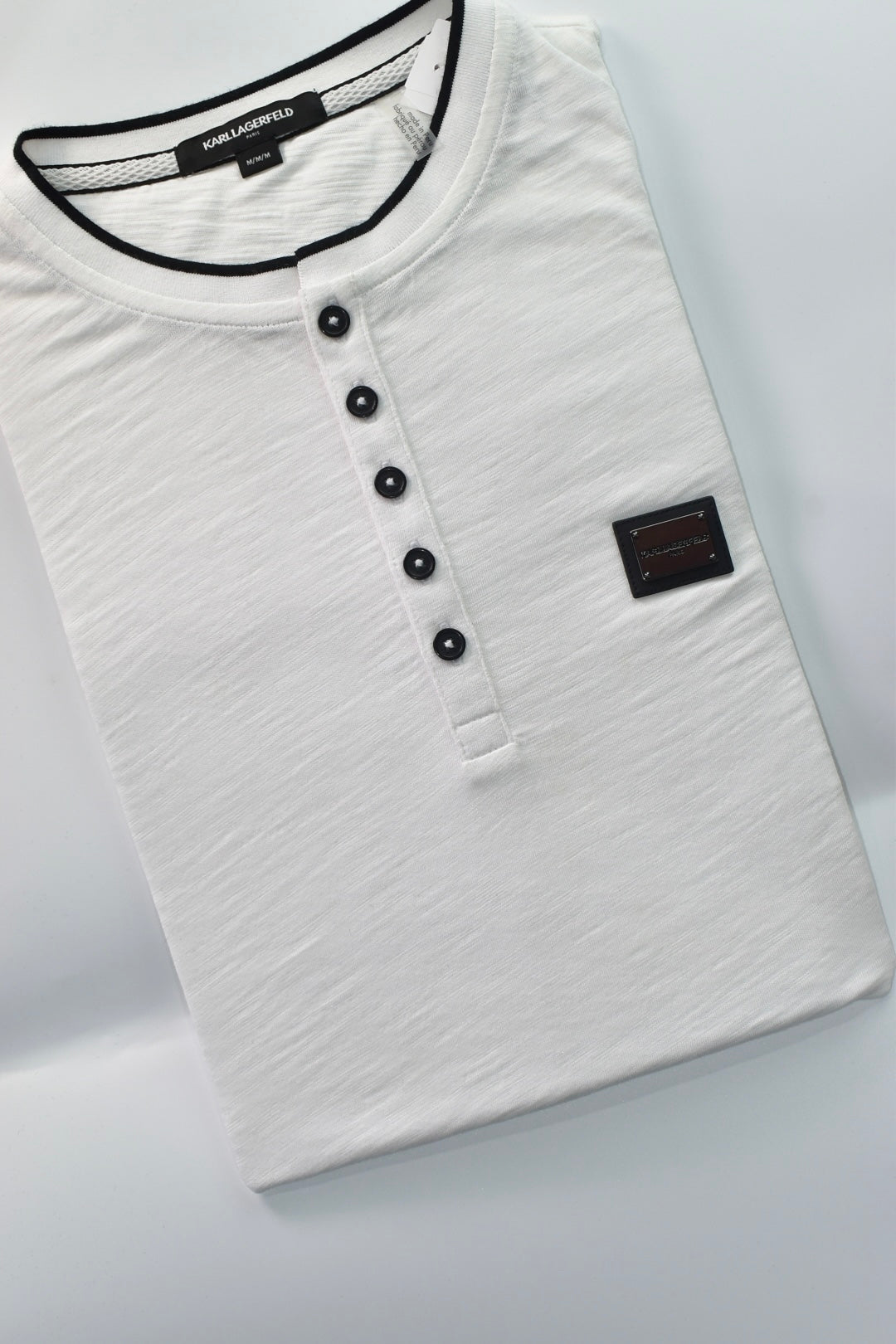 CAMISETA KARL LAGERFELD COLECCION ORIGINAL BLANCO C0295