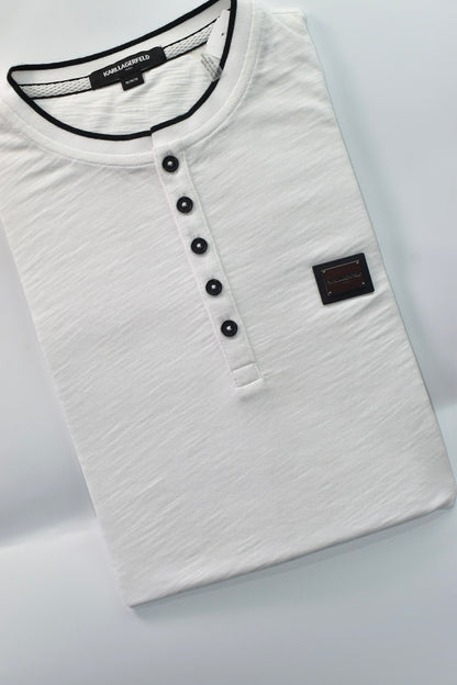 CAMISETA KARL LAGERFELD COLECCION ORIGINAL BLANCO C0295