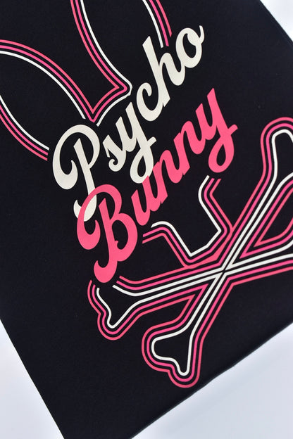 CAMISETA PSYCHO BUNNY COLECCION ORIGINAL NEGRO