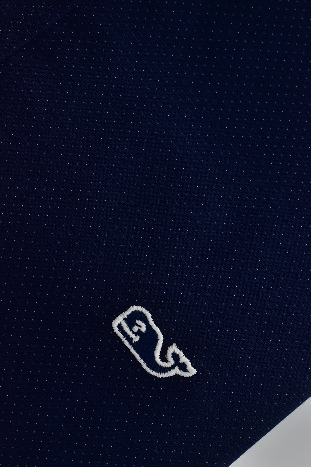 CAMISA MANGA LARGA VINEYARD VINES AZUL OSCURO DE PUNTOS BLANCOS