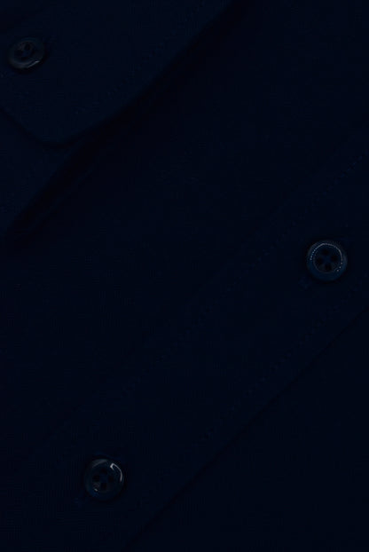 CAMISA MANGA LARGA HUGO BOSS AZUL OSCURO