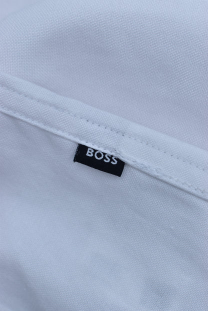 CAMISA MANGA LARGA HUGO BOSS BLANCO