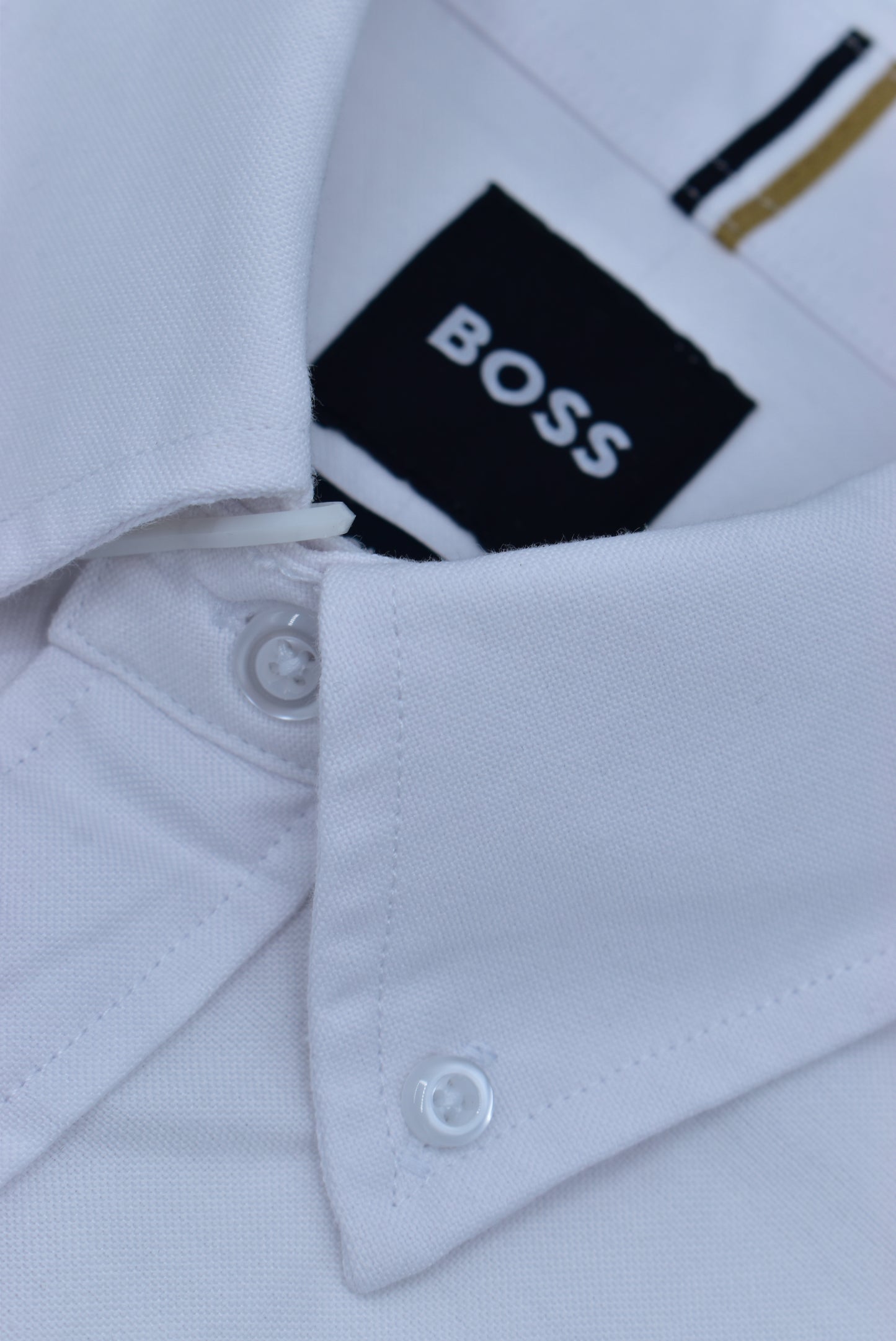 CAMISA MANGA LARGA HUGO BOSS BLANCO