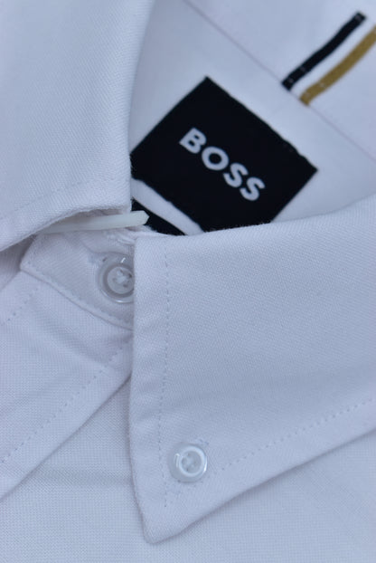 CAMISA MANGA LARGA HUGO BOSS BLANCO