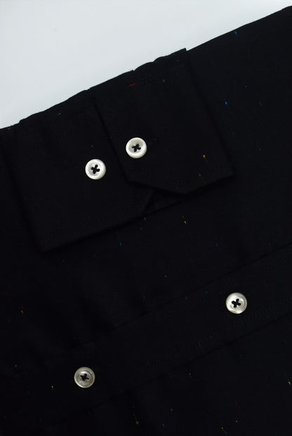 CAMISA MANGA LARGA POLO RALPH LAUREN  (PRL) NEGRO CHISPIADO