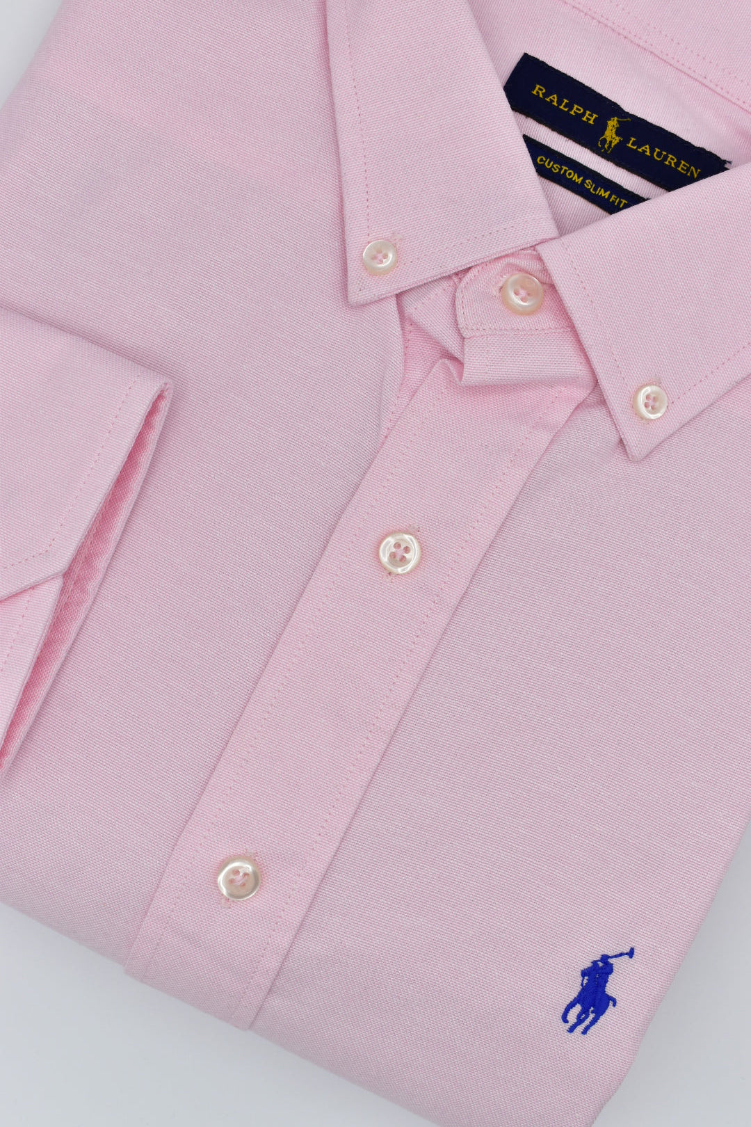 CAMISA MANGA LARGA POLO RALPH LAUREN  (PRL) ROSADO CLARO