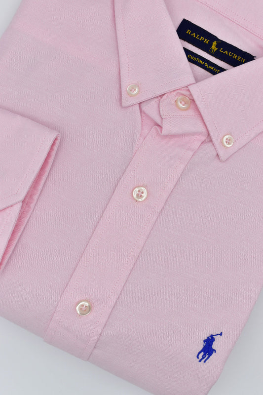 CAMISA MANGA LARGA POLO RALPH LAUREN  (PRL) ROSADO CLARO