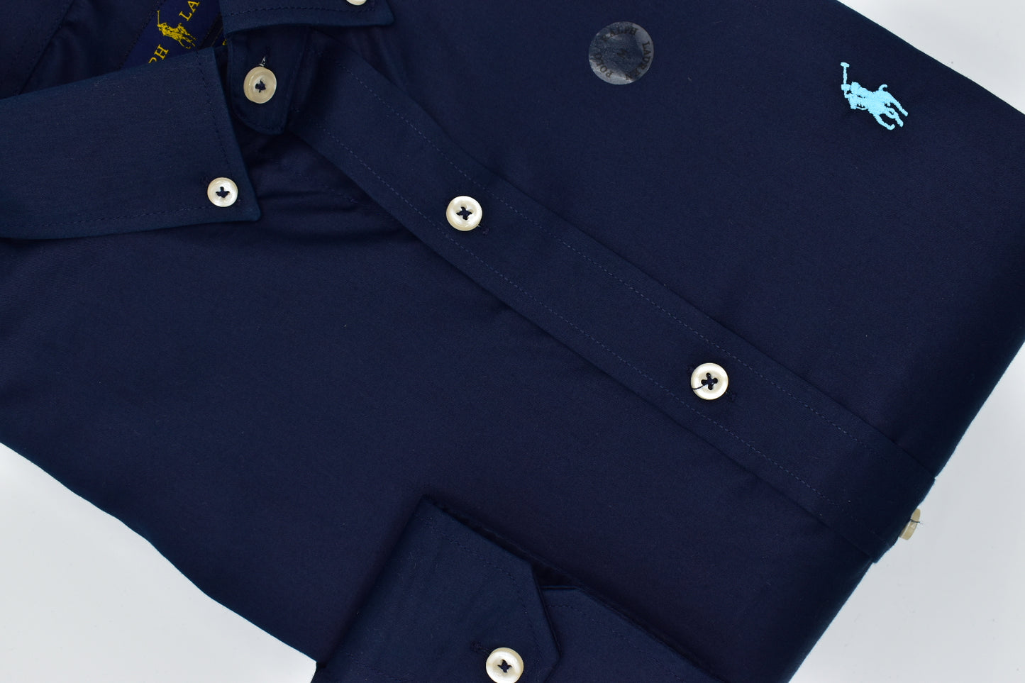 CAMISA MANGA LARGA POLO RALPH LAUREN  (PRL) AZUL OSCURO