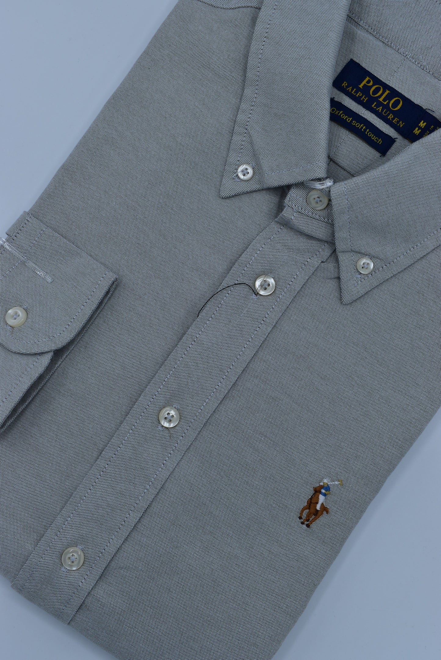 CAMISA MANGA LARGA POLO RALPH LAUREN  (PRL) GRIS