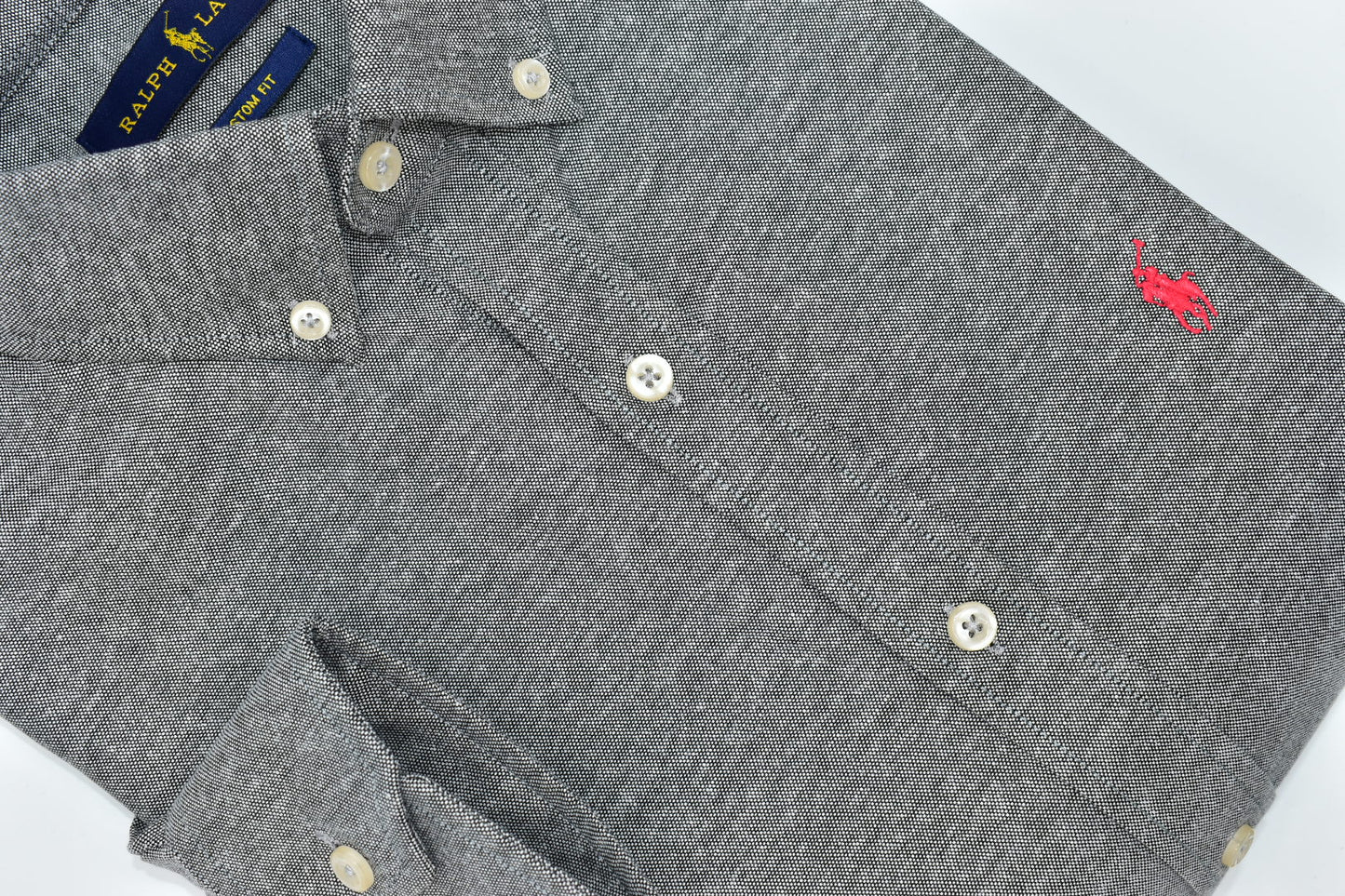 CAMISA MANGA LARGA POLO RALPH LAUREN  (PRL) GRIS