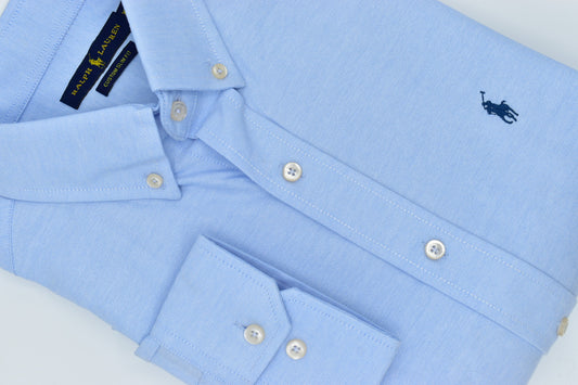 CAMISA MANGA LARGA POLO RALPH LAUREN  (PRL) AZUL GRISACEO