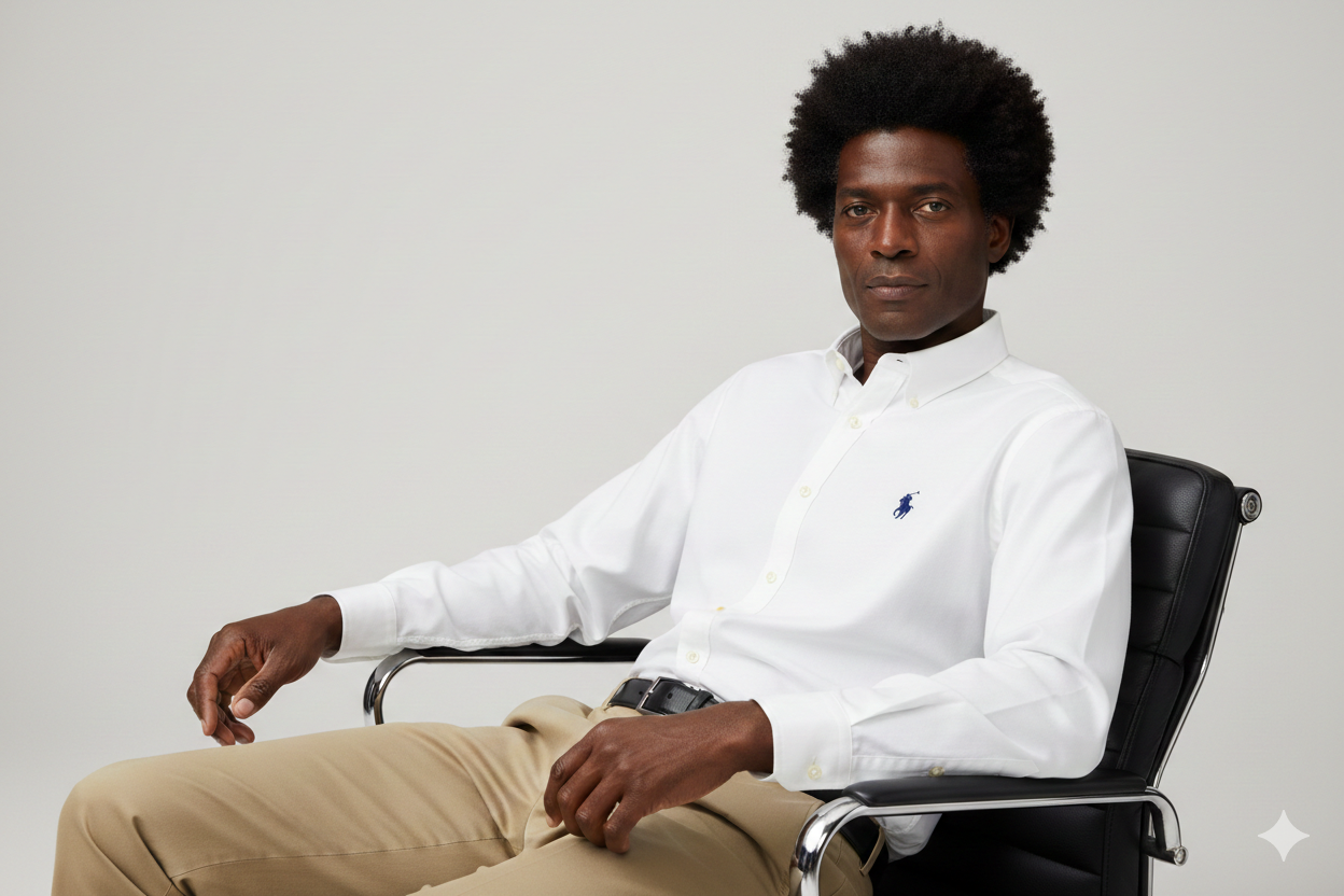 CAMISA MANGA LARGA POLO RALPH LAUREN  (PRL) BLANCO