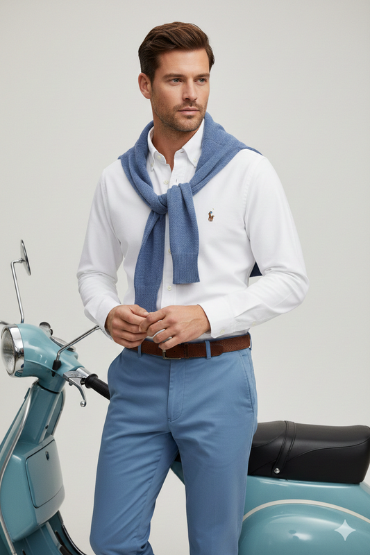 CAMISA MANGA LARGA POLO RALPH LAUREN  (PRL) BLANCO