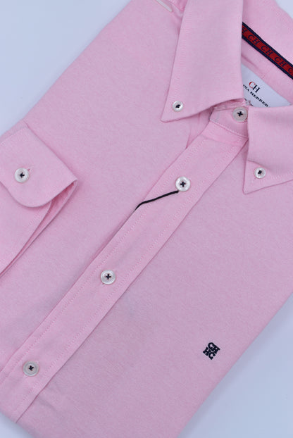 CAMISA MANGA LARGA CAROLINA HERRERA ROSA ESTANDAR