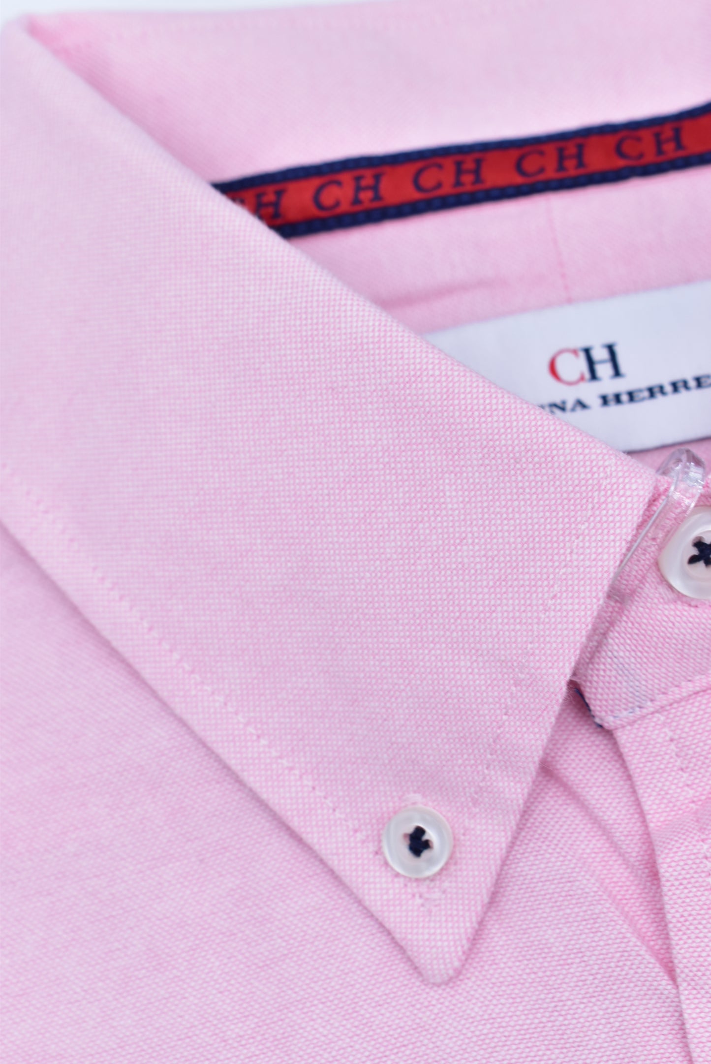 CAMISA MANGA LARGA CAROLINA HERRERA ROSA ESTANDAR