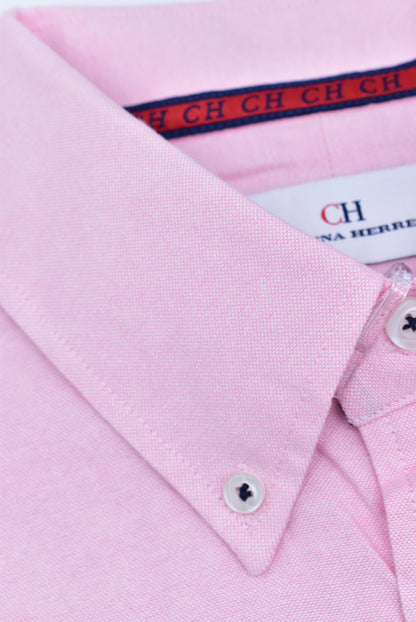 CAMISA MANGA LARGA CAROLINA HERRERA ROSA ESTANDAR