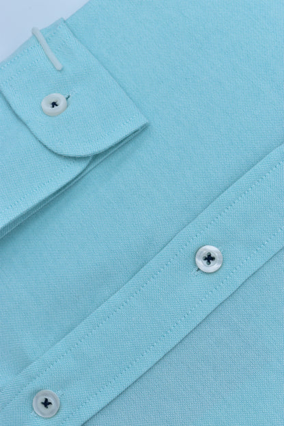 CAMISA MANGA LARGA CAROLINA HERRERA VERDE MENTA