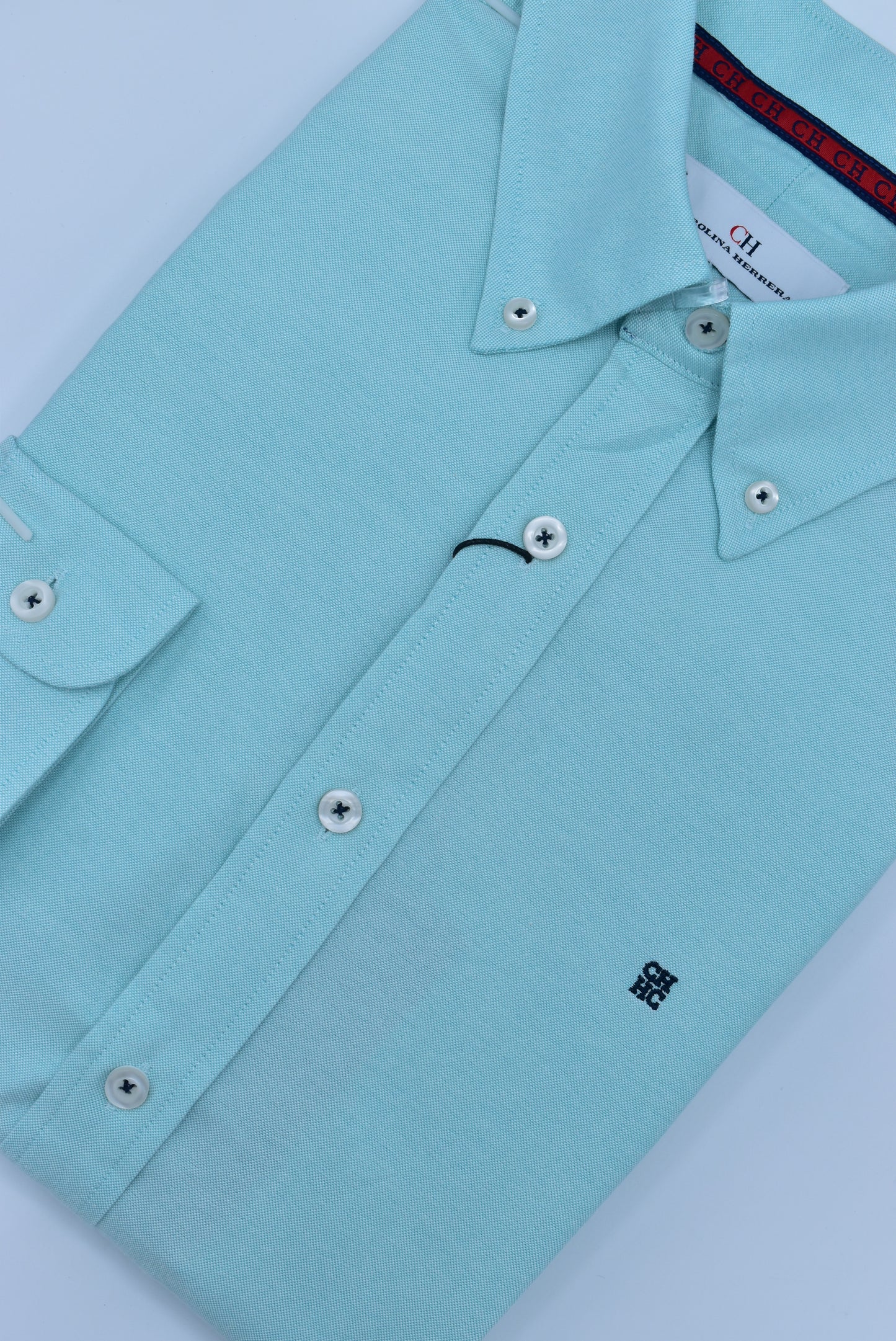 CAMISA MANGA LARGA CAROLINA HERRERA VERDE MENTA