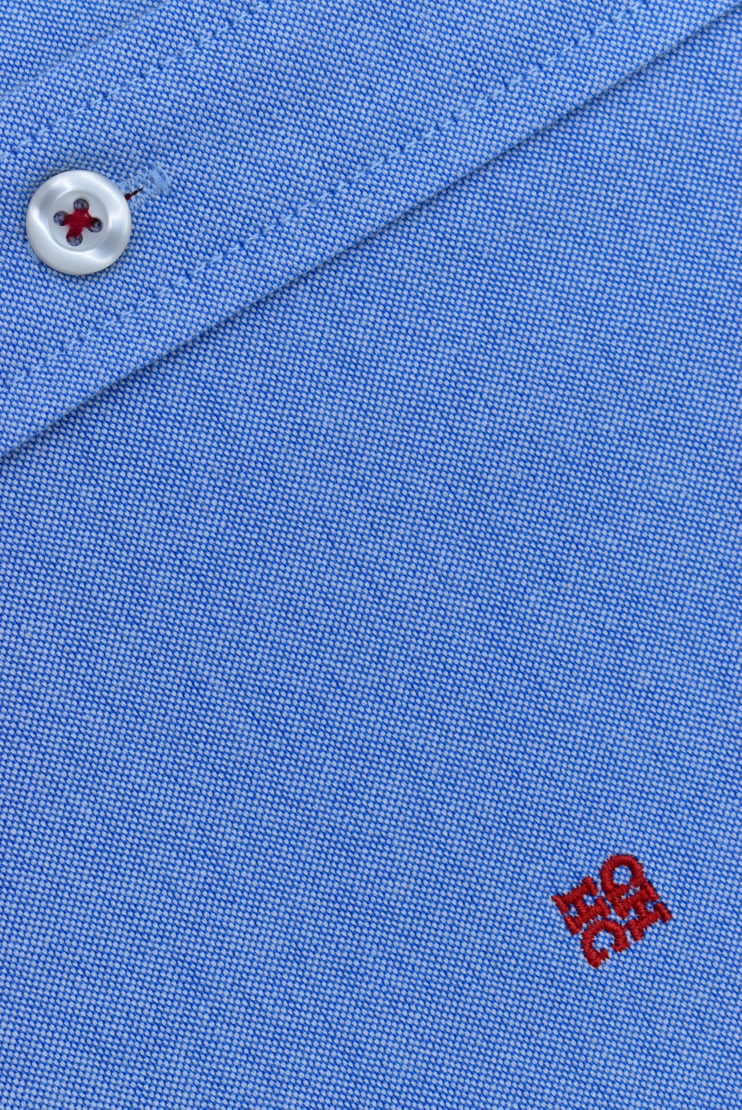 CAMISA MANGA LARGA CAROLINA HERRERA AZUL MAJORELLE