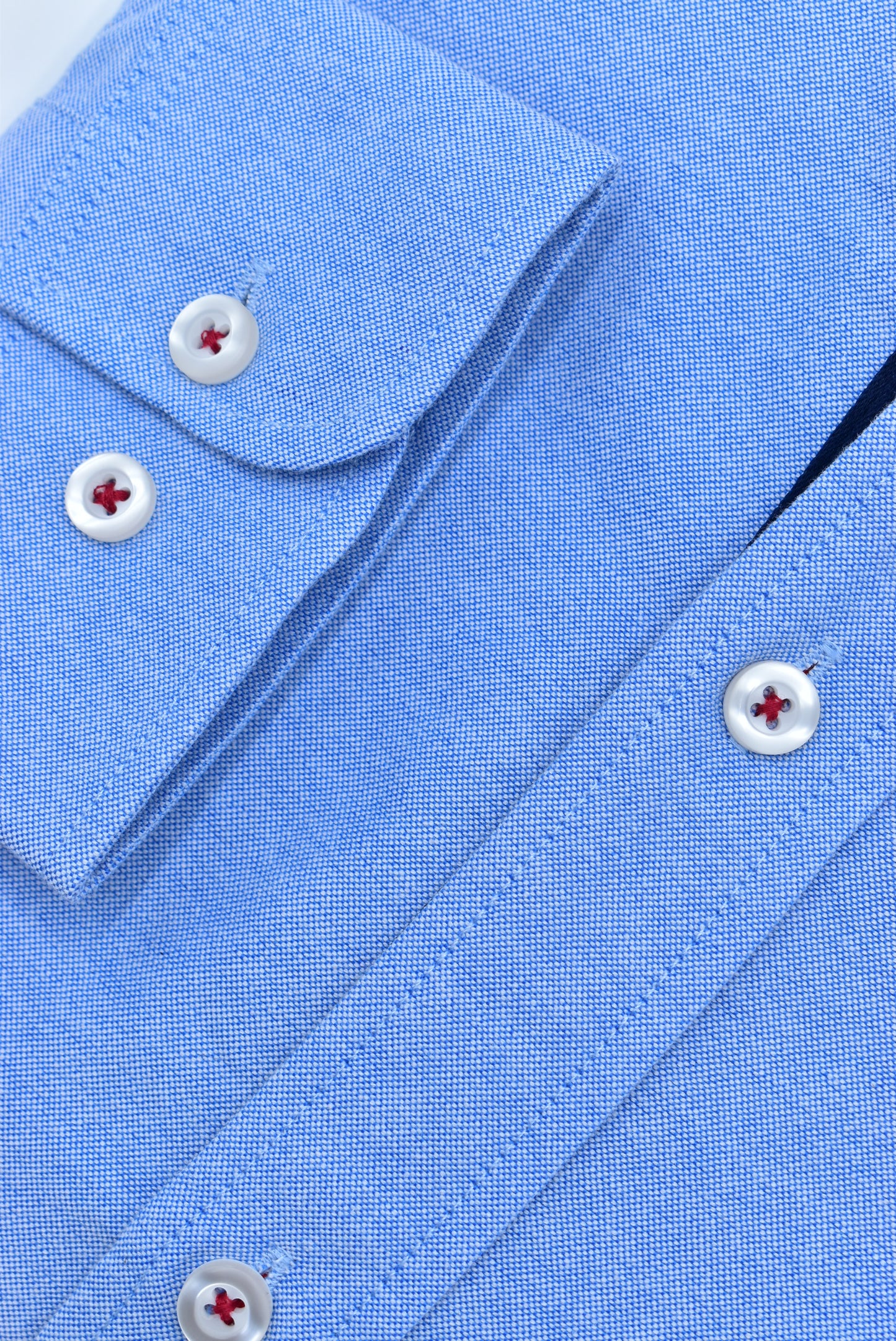 CAMISA MANGA LARGA CAROLINA HERRERA AZUL MAJORELLE