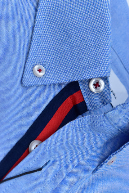 CAMISA MANGA LARGA CAROLINA HERRERA AZUL MAJORELLE