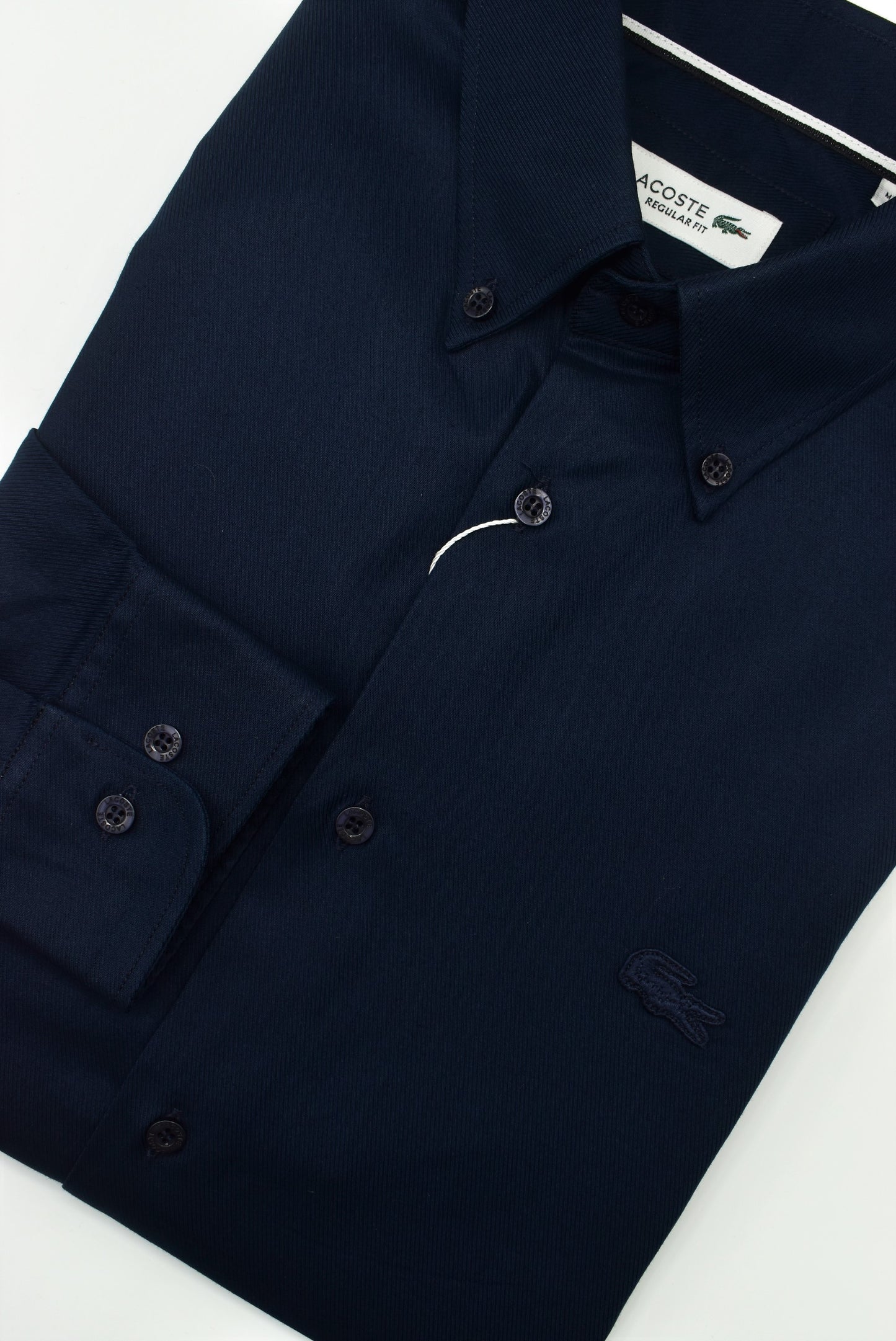 CAMISA MANGA LARGA LACOSTE (LAC) AZUL OSCURO
