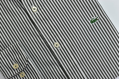 CAMISA MANGA LARGA LACOSTE (LAC) BLANCO CEBRA