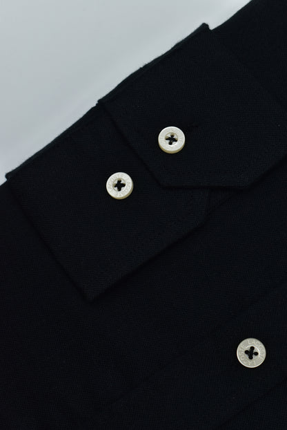 CAMISA MANGA LARGA LACOSTE NEGRO