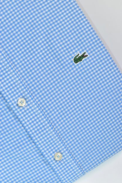 CAMISA MANGA LARGA LACOSTE (LAC) AZUL CLARO