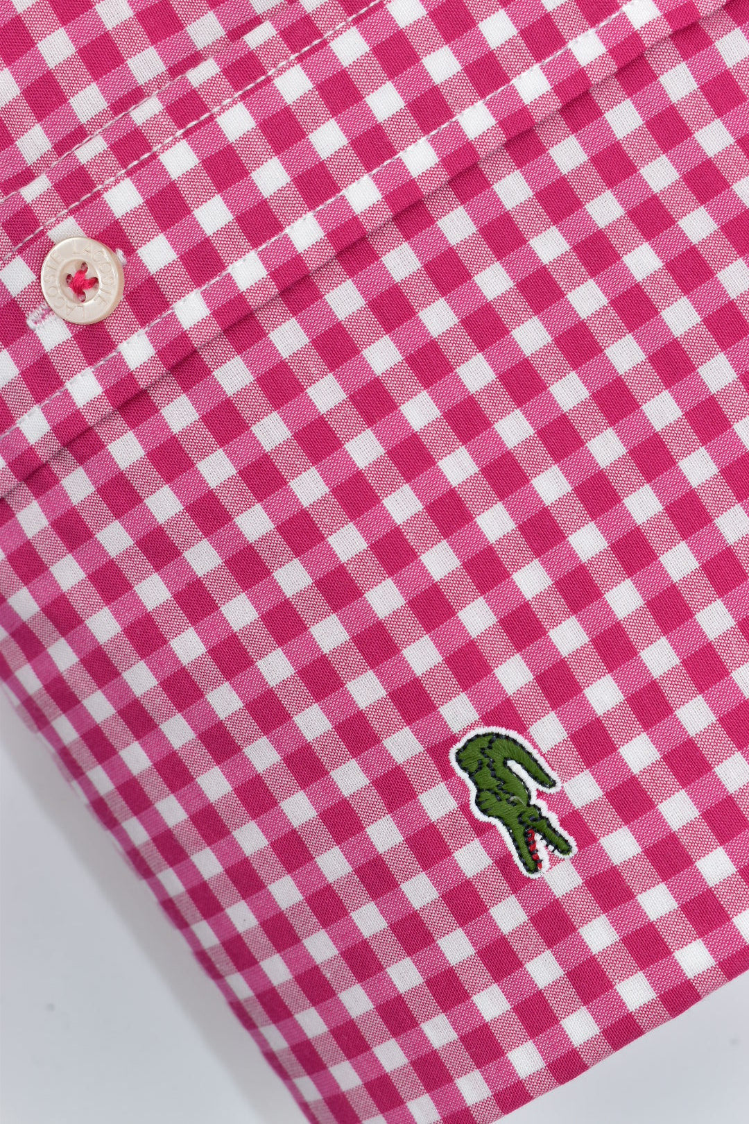 CAMISA MANGA LARGA LACOSTE (LAC) ROSADO