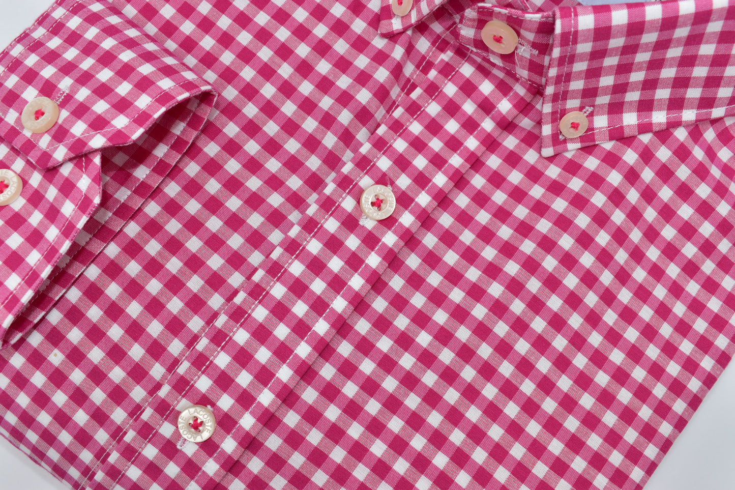 CAMISA MANGA LARGA LACOSTE (LAC) ROSADO