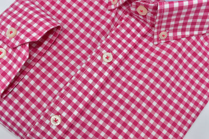 CAMISA MANGA LARGA LACOSTE (LAC) ROSADO