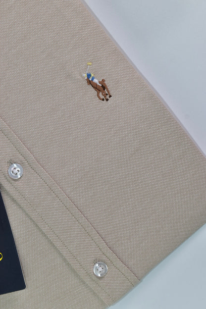 CAMISA MANGA LARGA POLO RALPH LAUREN  (PRL) BEIGE