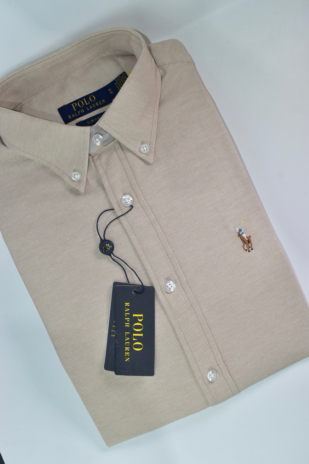 CAMISA MANGA LARGA POLO RALPH LAUREN  (PRL) BEIGE