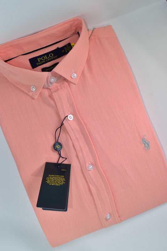 CAMISA MANGA LARGA POLO RALPH LAUREN  (PRL) SALMON