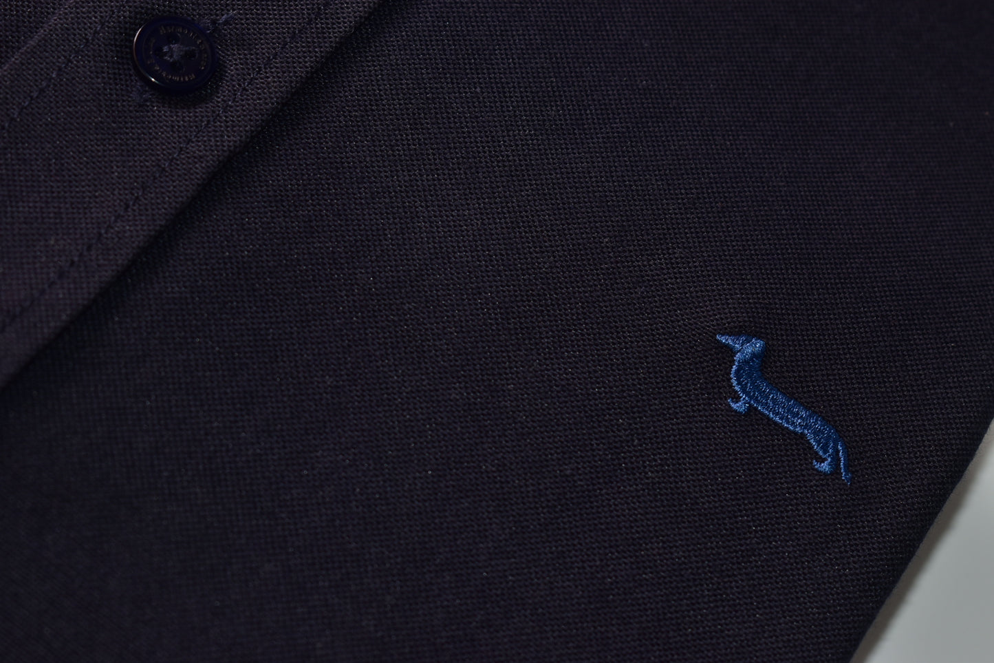 CAMISA MANGA LARGA HARMONT&BLAINE AZUL OSCURO