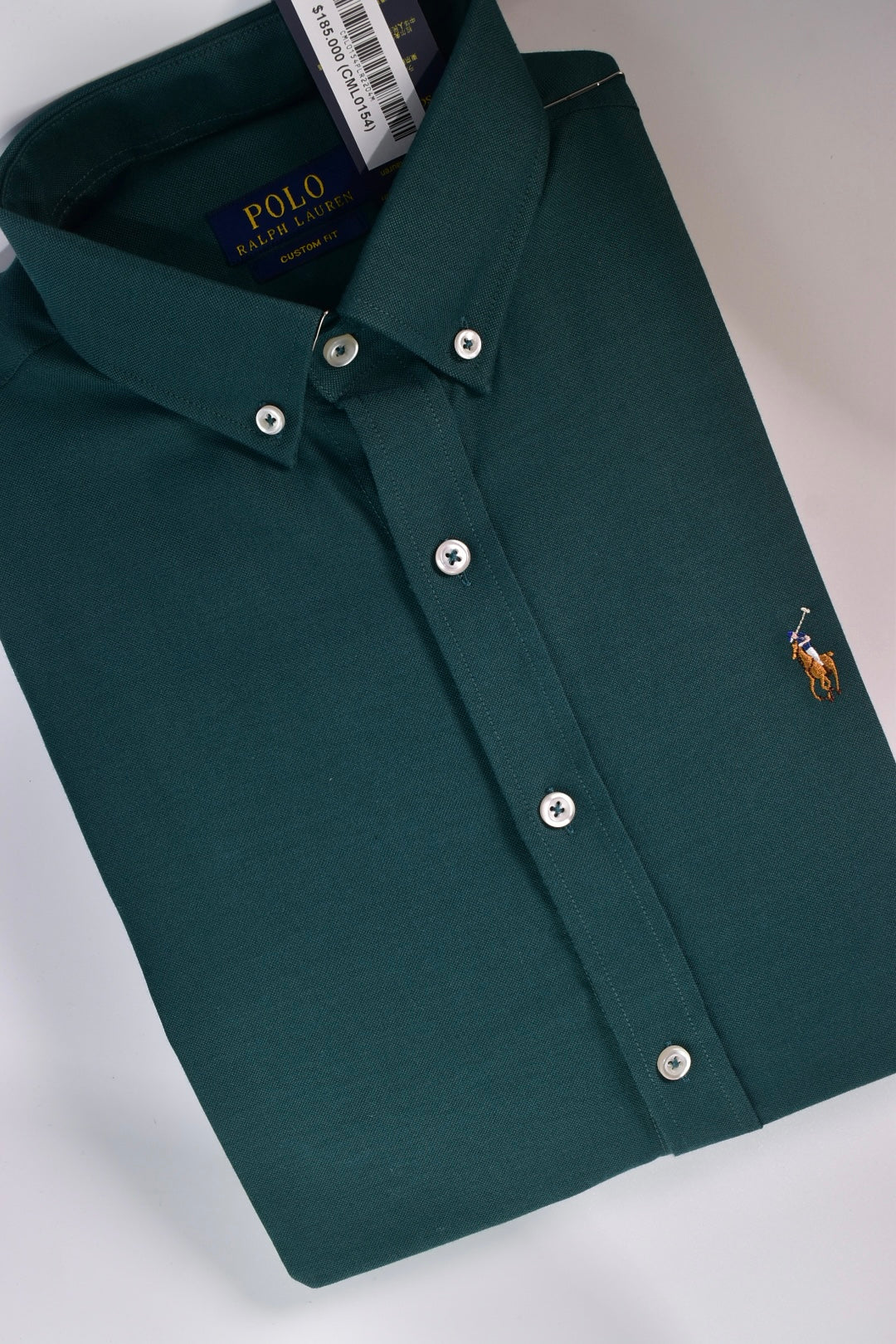 CAMISA MANGA LARGA POLO RALPH LAUREN  (PRL) VERDE FOREST