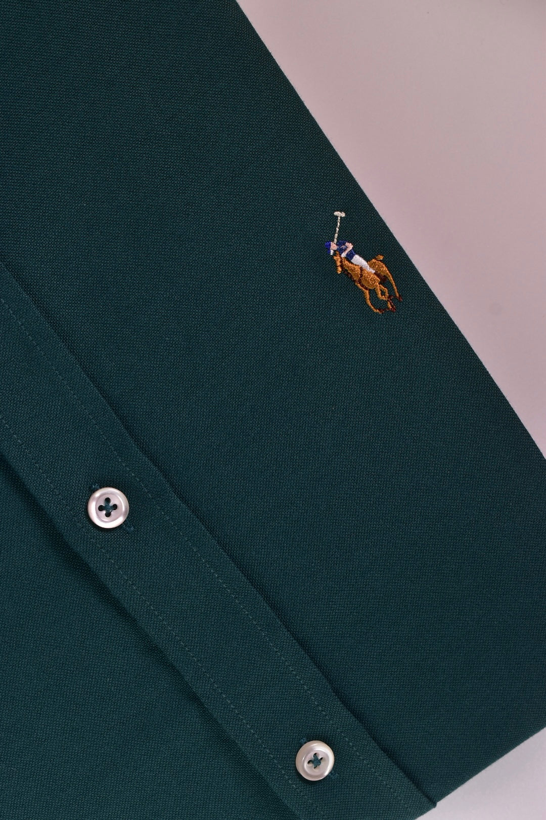 CAMISA MANGA LARGA POLO RALPH LAUREN  (PRL) VERDE FOREST