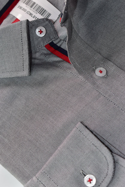 CAMISA MANGA LARGA CAROLINA HERRERA GRIS