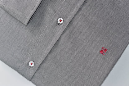 CAMISA MANGA LARGA CAROLINA HERRERA GRIS