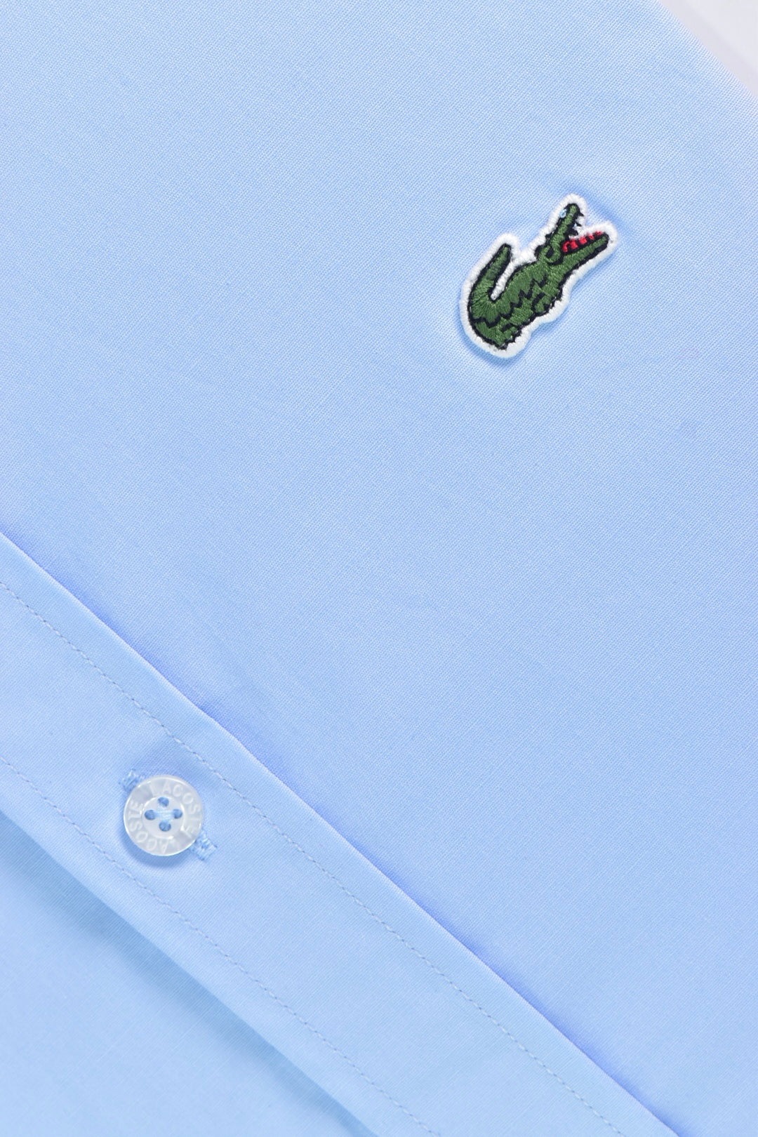 CAMISA MANGA LARGA LACOSTE (LAC) AZUL CLARO