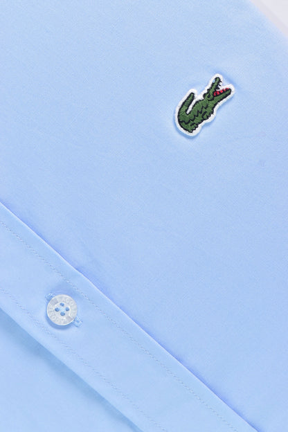 CAMISA MANGA LARGA LACOSTE (LAC) AZUL CLARO