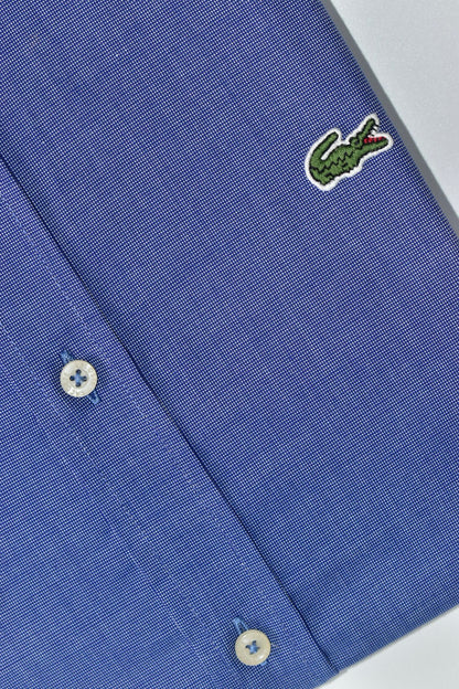 CAMISA MANGA LARGA LACOSTE (LAC) AZUL OSCURO