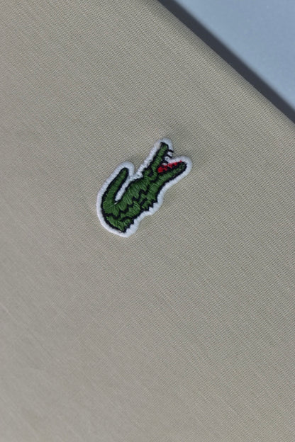 CAMISA MANGA LARGA LACOSTE (LAC) CAFE CLARO