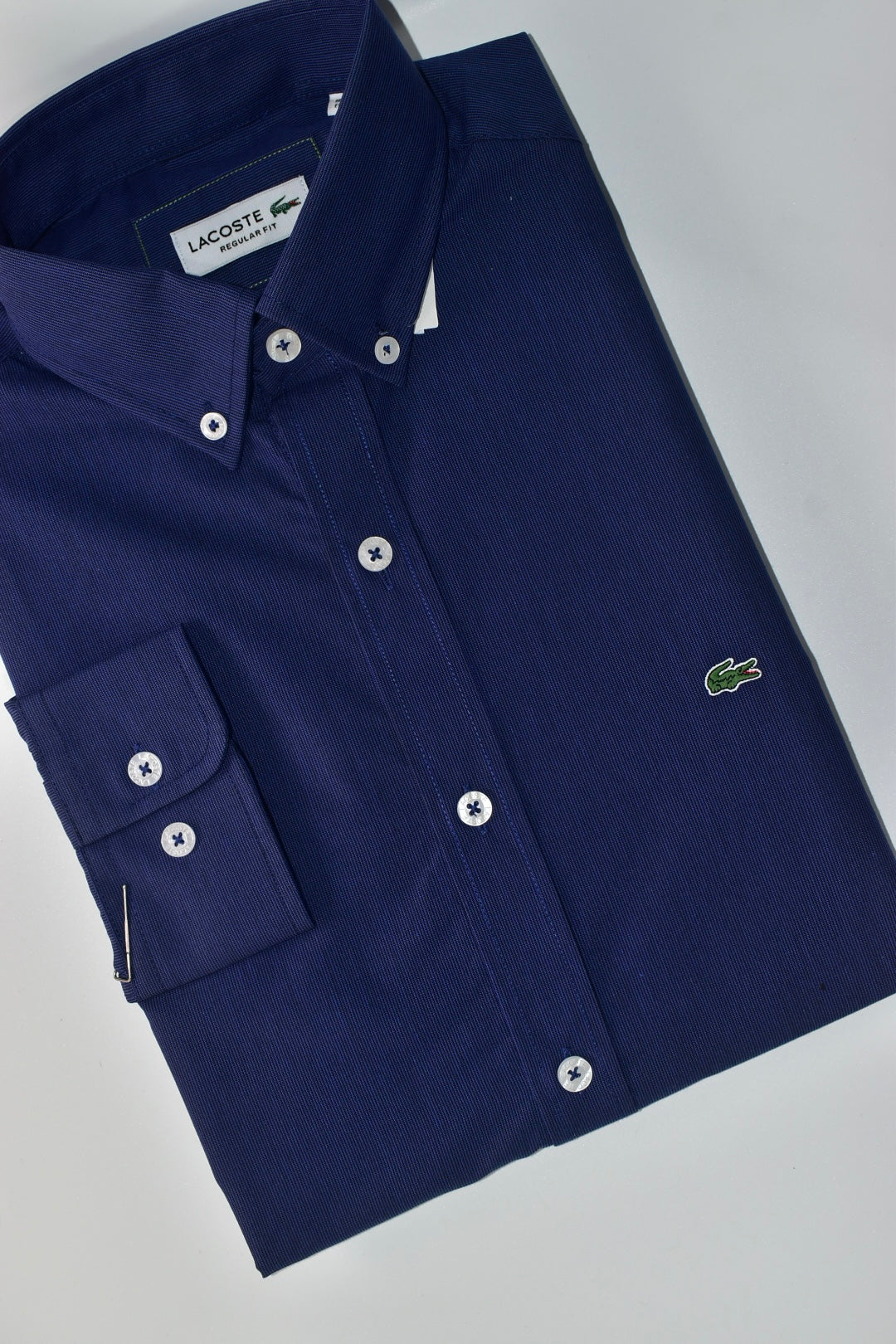 CAMISA MANGA LARGA LACOSTE (LAC) MARINO