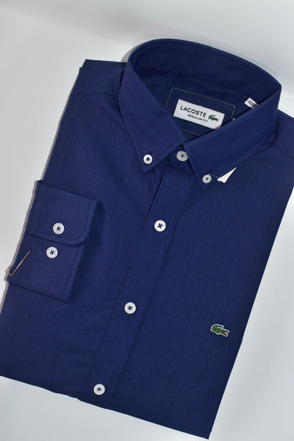 CAMISA MANGA LARGA LACOSTE (LAC) MARINO