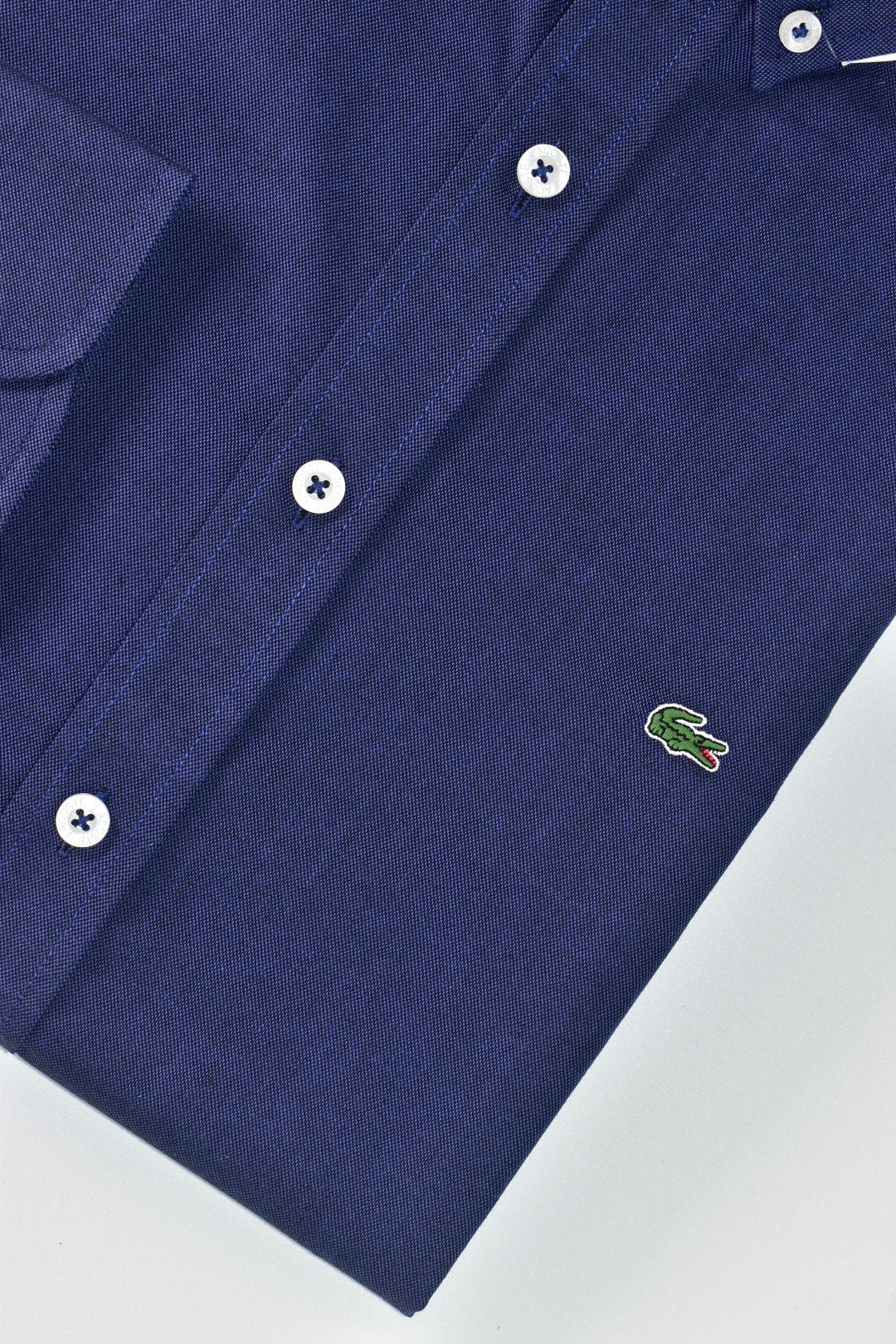 CAMISA MANGA LARGA LACOSTE (LAC) MARINO BASIC